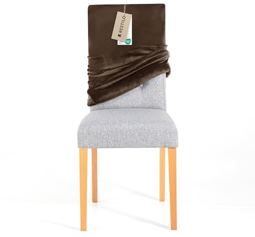 RESTILO Fodera per sedia elastica di dimensioni universali sfoderabile e lavabile coprisedia per sala da pranzo coprisedia elastico di protezione per sedie da pranzo ristorante hotel banchetto
