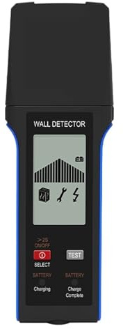 Localizzatore di cavi, Scanner for la ricerca di montanti da parete 3 in 1 con display LCD - Rileva metallo, legno e fili. Include