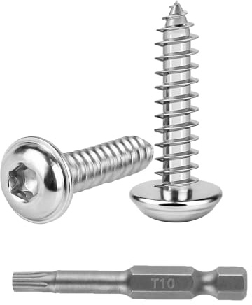 LiangSanXin 150 Viti Torx M3x20mm Acciaio Inox T10 Autofilettanti