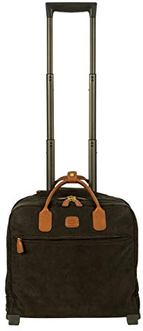 Bric's Life Tropea Ultralight International Carry-on Laptop|Tablet Pilot Case Spinner, Olive, One Size