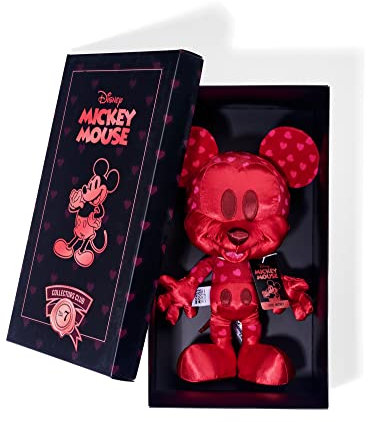 SIMBA Disney Love Mickey Mouse Coleccionista Peluche en Caja de Regalo. Nº 7 de esta colección de 12. Recógelos todos. Apto desde 0+, cumpleaños, Navidad, regalo de coleccionista. ( 6315870307 )