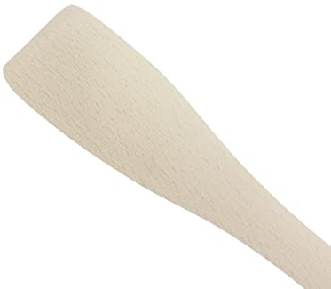 KO&CO Spachtel Set aus unbehandeltem Buchenholz | 5-teiliges Pfannenwender Set mit 30 cm langen Spachteln | Handgefertigtes Holz Besteck - Küchenhelfer