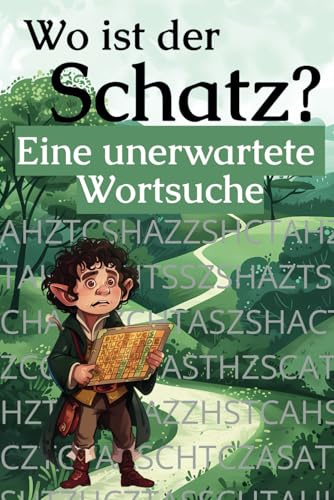 Wo ist der Schatz? Eine unerwartete Wortsuche.: 200 Seiten, ein Wort, ein episches Wortsuchrätsel und ein fantastisches Geschenk