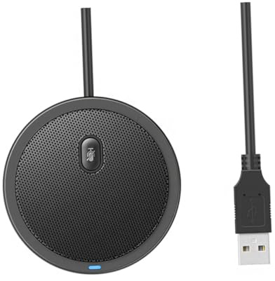 FELTECHELECTR Microfono a Condensatore USB Supporto e Filtro Antipop, Set di Microfoni Cavo, Kit Antispruzzo per Registrazioni Vocali Professionali, per Podcast e Gaming, Colore Nero