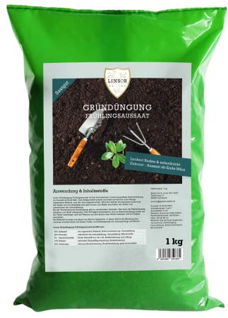 Linsor Gründüngung Frühlingsaussaat, stickstoffreich Humusbildend, 1kg für 333m²