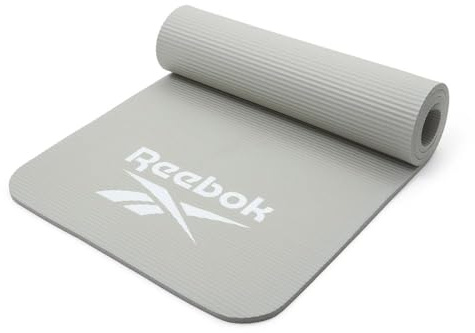 Reebok Alfombra de Entrenamiento, 10mm, Gris