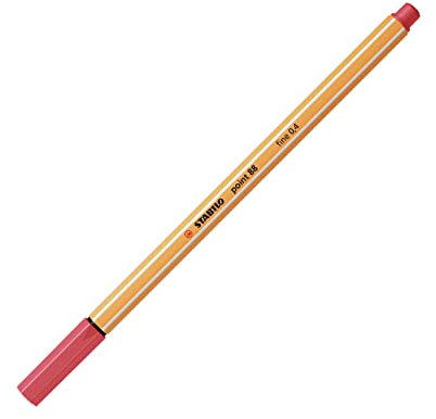 Fineliner - STABILO point 88 - Einzelstift - rostrot