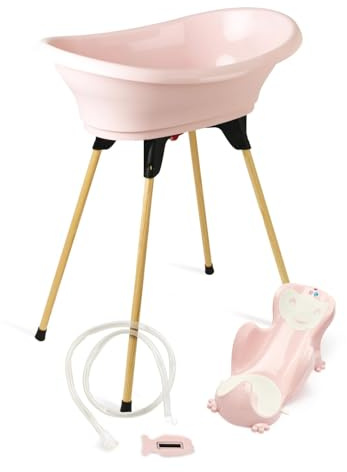 THERMOBABY VASCO 5 i 1 solstolspaket puderrosa - tillverkad i Frankrike