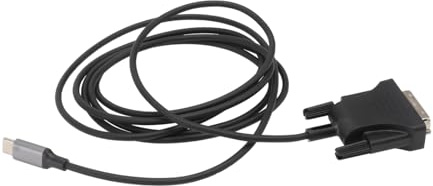 Gatuida Cavo Di Conversione Dvi Da Usb Tipo c Connettore Maschio Dvi Cavo Adattatore Dati Ad Alta Velocità Per Monitor e Tv