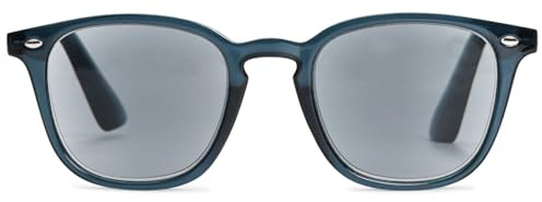 ABETOS Lesebrille mit Sonnenschutz Damen Herren Getönte Sonnenbrille Lesebrillen mit Blaulichtfilter Federscharniere Lesehilfe mit Sehstärke