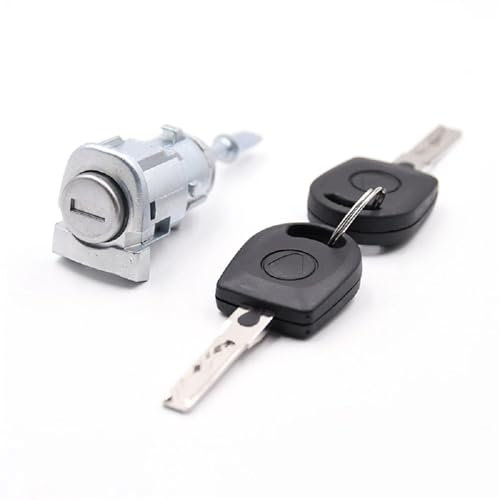 Türverriegelungsbetätiger Für VW Für Golf Iv Für Bora Für Fox Für Polo Vorne Türschloss Barrel Mit 2 Schlüssel 1u0837168 1u0837167e 6q4837167e Links Rechts Türschloss Stellmotor(Vorne rechts)