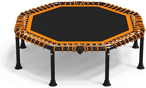 Fitness Trampolin Aerobic Bouncer Trampolin for Fitnessstudio/Zuhause, max. Belastung 300 kg mit Saugfuß