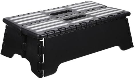 Gatuida Faltbarer Tritthocker Für Senioren Rutschfester Tragbarer Und Ergonomischer Schrittstuhl Für Küche Und Außenbereich Platzsparend Und Einfach Zu Transportieren
