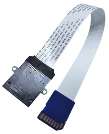 SHINEOFI Cable De Extensión del Lector De Tarjetas Flexible De Tarjetas para Uso Dispositivos Electrónicos