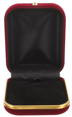 DOITOOL Caja Joyero Terciopelo - Estuche para Collar y Anillos