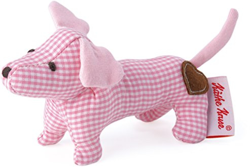Käthe Kruse 0178377 Mini Greifling Dackel, rosa