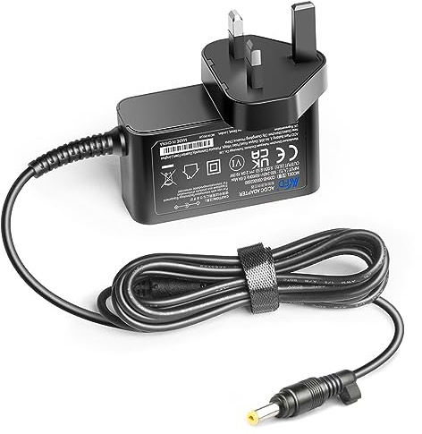 KFD Power Supply Adapter Charger for Sony SRS-XB40 SRSXB40 Bluetooth Wireless Speaker SRS-XB40/BLK BLUE RED Battery Charger CMT-V10IPN AC-FX110 DCC-FX110 DVP-FX930 DVD Player 9V 9.5V DC UK Plug Cable