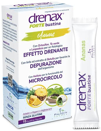 Drenax INTEGRATORE PER DRENARE CON ANANAS PER RITENZIONE IDRICA - 200 g