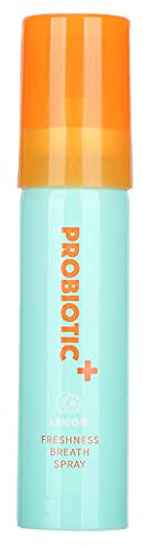 Probiotici Spray per la Bocca, Deodorante per L'alitosi Al Limone, Spray Orale per L'alito Con Menta Verde Naturale per L'igiene Orale