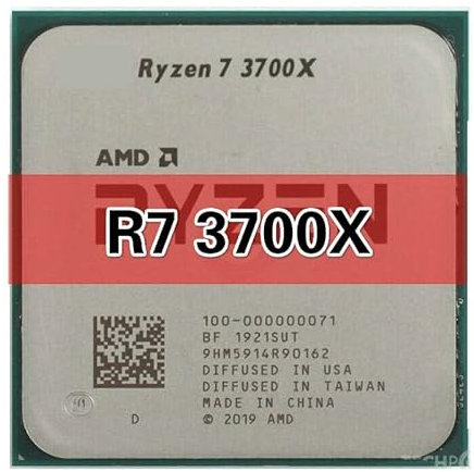 CPU AMD. Ryzen 7 370. 0X R7 3700X 3.6G Hz Otto Core sedici Thread processore Processore 6. 5W 7nm L3 = 32m 100-000000071 Presa AM4. Accessori per Computer
