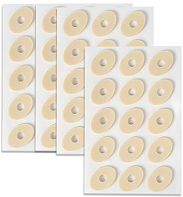 60pcs Self-Adhesive Oval Corn Cushions for Toes, Feet and Heels | soft waterproof callus pads, foot protectors designed to cushion corns and reduce pressure discomfort
