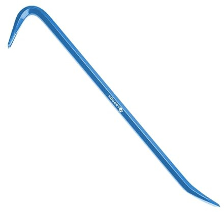 Högert Technik - piede di porco | piede di porco esagonale | in acciaio al carbonio | durezza HRC: 42-48 | leva ottimale, resistente alla flessione | 450 x 16