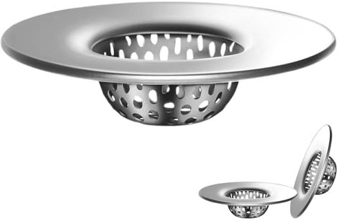 3 Pcs Bathroom Sink Strainer, Utility, Slop, Bathtub Lavatory Sink Drain Strainer Hair Catcher, Stainless Steel Shower Drain Strainer, bathroom sink strainer, drain catcher