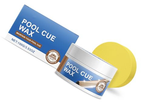 MZRAN Billard Stick Conditioner Wachse Pool Queue Schutzwachse Pool Queue Wachse Queue Wartung Wachse Pool Stick Pflege Wachse