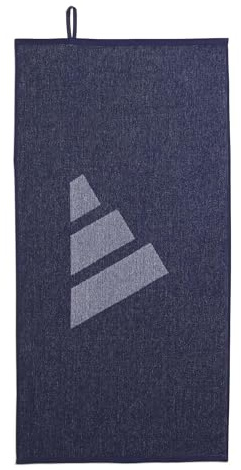 adidas Unisex Performance Pack Towel Towel, Dark Blue/White, One Size
