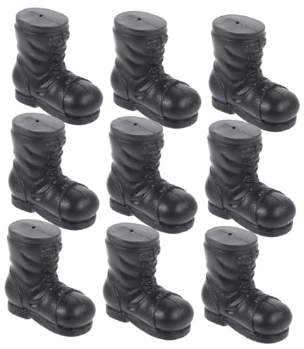 iplusmile 10 Stück Weihnachtsmannstiefel Dekorationen Aus Textil Festliche Cosplay Stiefel Für Weihnachtsfeier Charmante Party Requisiten