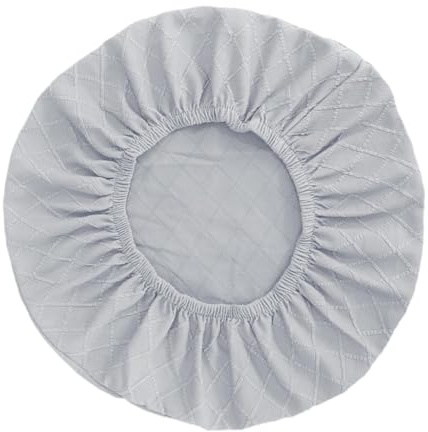 PawwJoy Fan Cover Heavy Duty Universal for 16-18 inch Fans, Elastic Dustproof Protection Cover for Indoor Outdoor Storage- Grey