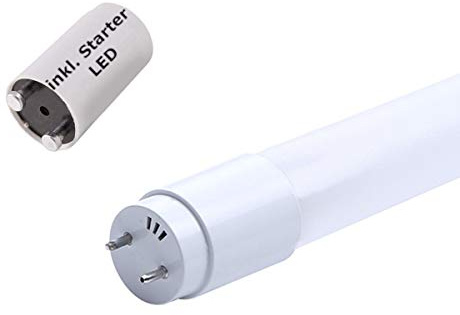 pureled Led Leuchtstoffröhre 2835 SMD T8 G13 150cm warmweiß 3000K 24W StarterLED inkl. (warmweiß)