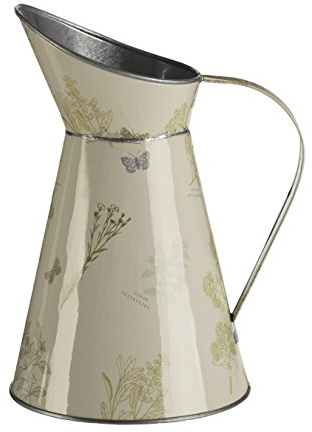 Premier Housewares Pichet de jardin - Naturel/vert - 4 litres - 16 x 20 x 26 cm