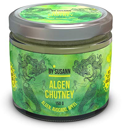 BY SUSANN – S8 ALGEN-CHUTNEY im Glas (1 x 150 g), Geschmackserlebnisse mit intensiven und natürlichen Aromen, fruchtig, herb, süß, scharf