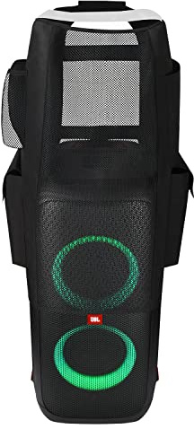 Yaowanguan Hülle Schutzhülle Tasche für JBL PartyBox 310 Kabelloser Bluetooth Party Lautsprecher, Protect Scratches PartyBox 310 Zubehör , Tragbare Weiche Aufbewahrungshülle, Staubschutz (Schwarz)