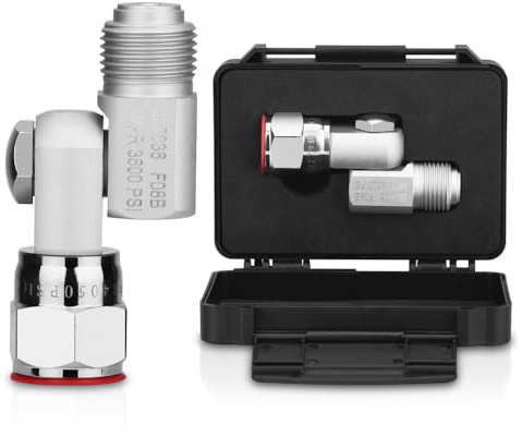Airless Paint Spray Gun Swivel Joint Set, 287036 7/8 Inch 180 Degree Rotation for Airless SJG Airless Paint Spray Gun Swivel Joint and Achieve Unparalleled Flexibility in Painting