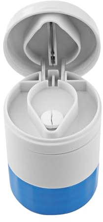 Tablettenteiler Für Alle Tabletten Kostenlos, Pillenschneider Tablettenteiler, Tablettenschneider Für Alle Tabletten, Pillenteiler Tablettenmörser Klein, Travel Pill Cutter Pill Case Für Tabletts