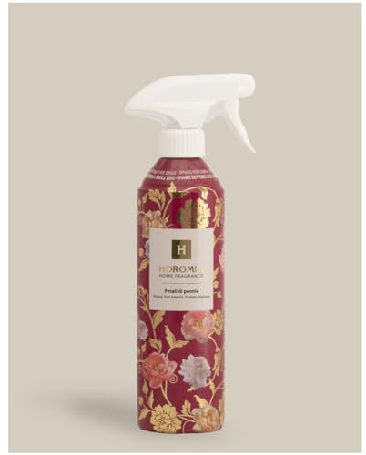 HOROMIA Profumatore Bifase Petali di Peonia 500ml - Profumatore per Tessuti e Ambienti