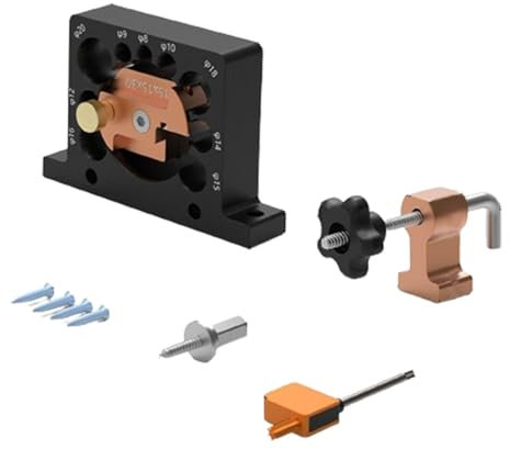 Fenteer Trapano Fresatura Tassello Barra Tonda Utensile Ausiliario Versatile con in