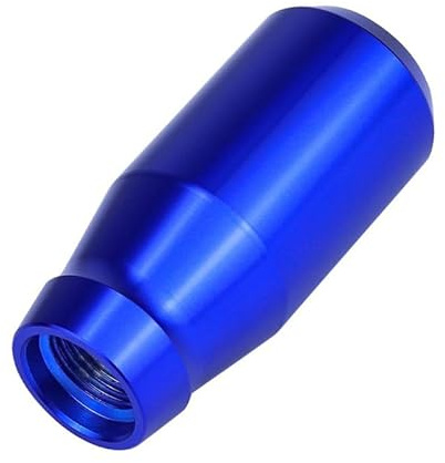 Palanca Cambios Coche Perillas Cambio Marchas Universales 78 Mm, Aleación Aluminio, con Peso Y Manija Metal, Aptas para La Mayoría Vehículos Automáticos Pomo Cambio Marchas Coche(78mm Blue)