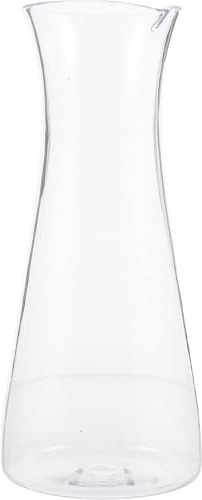 VERDANVERSE Caraffa per Vino Rosso Trasparente in Acrilico 550ml, Decanter per Feste e Riunioni, Caraffa di Vino da Cena Sicura per Uso Alimentare, Adatta per Cucina, Bar e Banchetti