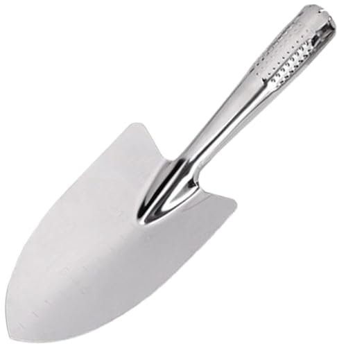 Gartenkelle Edelstahl Rostfrei Hand Schaufel Garten Spaten Kleine Gartenarbeit Handwerkzeuge Schaufeln für Jäten, Umpflanzen und Graben