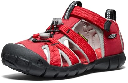 KEEN Tjej Seacamp Ii CnxClosed Toe sandaler, Band röd legering, 34 EU