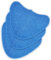GMHLLES Steam Mops 3 Pack Steam Mop Pads Steam Mop Pads Compatible with Vax Compatible with S-86-Sf-Cc S7 S7-A S2 S2s S2st Replacement Parts Machine Washable Microfiber Cleaning Pad (Blue)