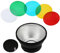 NOLOWY ADR14 Standard-Reflektor-Lichtdiffusor mit Gittern + 5-Farbfilter für AD300Pro blinkende professionelle Fotografie