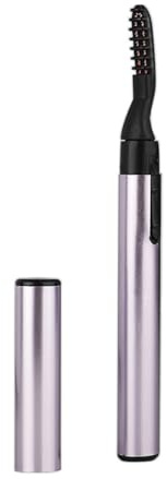 TOVINANNA Elektrische Beheizte Wimpernzange Stift Stil Mini Aluminium Tragbar Für Langanhaltende Wimpernlocken Ohne Batterie Ideal Für Reisen Und Alltag