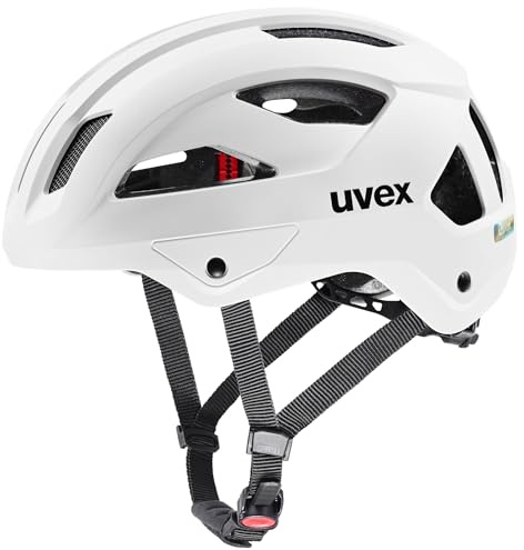 uvex Stride Fahrradhelm, White matt, 59-61 cm