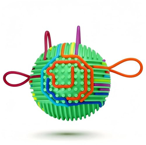 Sensorik 3D Jouet d'activité sensoriel pour calmer, soulager le stress et améliorer la concentration, convient aux enfants à partir de 3 ans et aux adultes (vert)