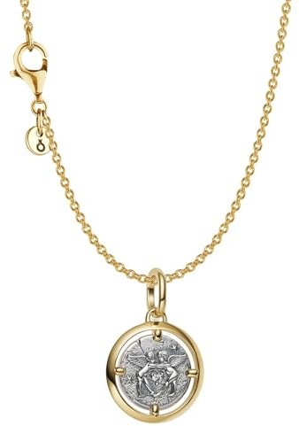 PANDORA Set di gioielli da donna confezione multiprodotto con collana e ciondolo Cupido color oro, regalo romantico per moglie o fidanzata 21205