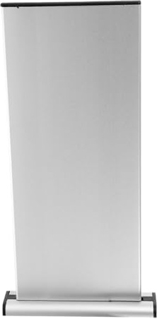 NIYANGLE Portatarga Vuoto Bifacciale in Lega di Alluminio 15x30 Cm per Ufficio, Targhetta per Porta Cubicolo Multifunzionale Montaggio Semplice per Attività Commerciali e Camere